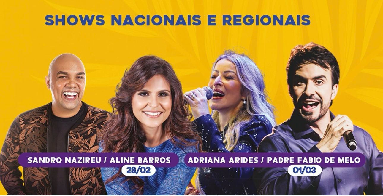Governo do Tocantins promove Carnaval com grandes shows na Praça dos Girassóis