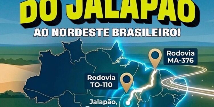 Nova rota entre Jalapão e Maranhão.