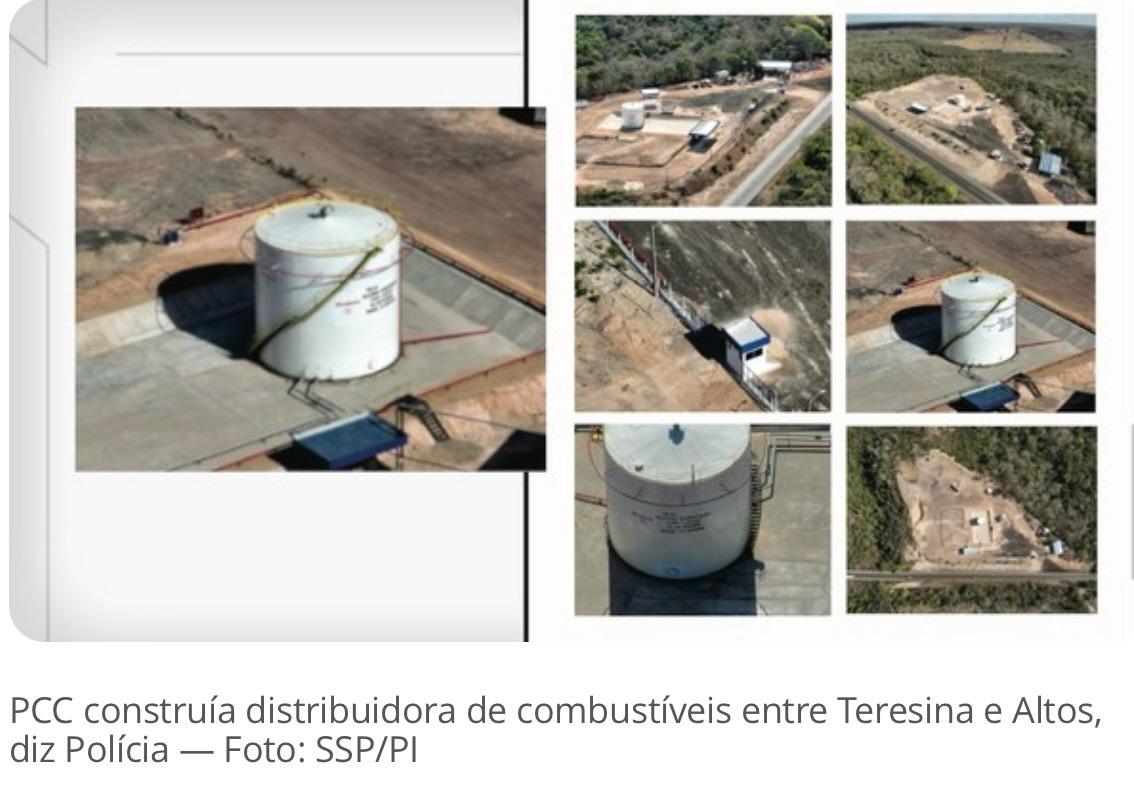 PCC montava distribuidora de combustível no Piauí para abastecer outros estados, revela polícia