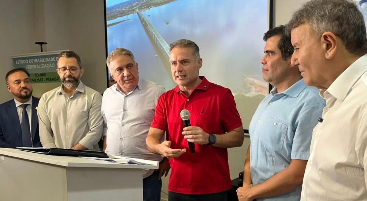 Renan Filho anuncia entrega de pontes em tempo recorde e reafirma compromisso com obras no Tocantins