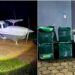 Avião com mais de meia tonelada de cocaína.