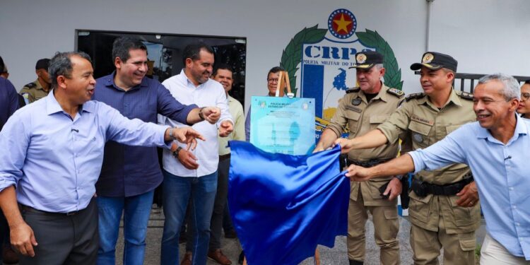 Governador inaugura novo comando da PM.