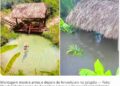 Jalapão fica submerso após cheia do Rio Sono.