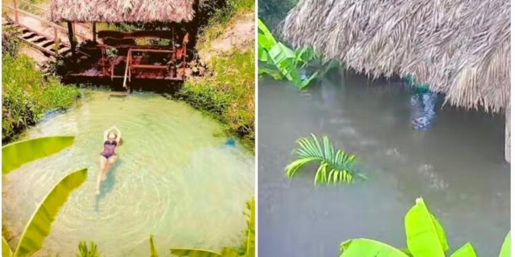 Jalapão fica submerso após cheia do Rio Sono.
