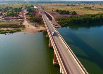 Restrição temporária no tráfego da ponte sobre o Rio Araguaia.